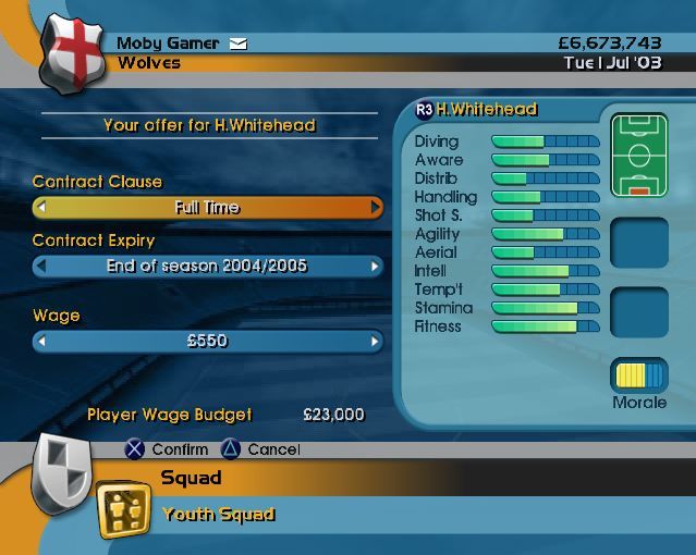 LMA Manager 2004 screenshot 4 for Xbox